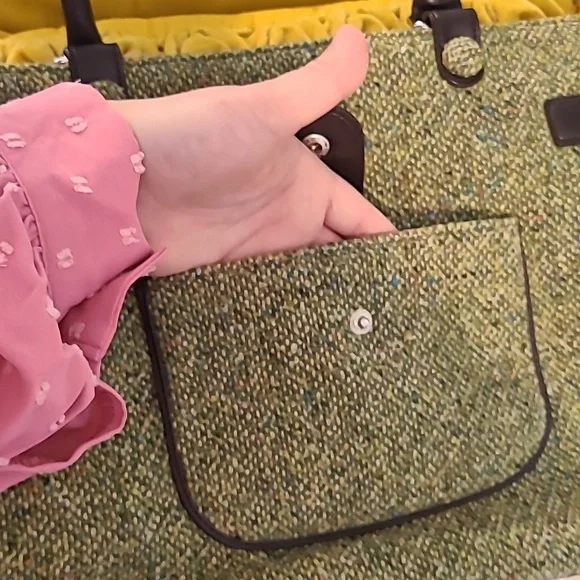 Like New ANN TALOR LOFT Vintage Purse - Picture 13 of 17